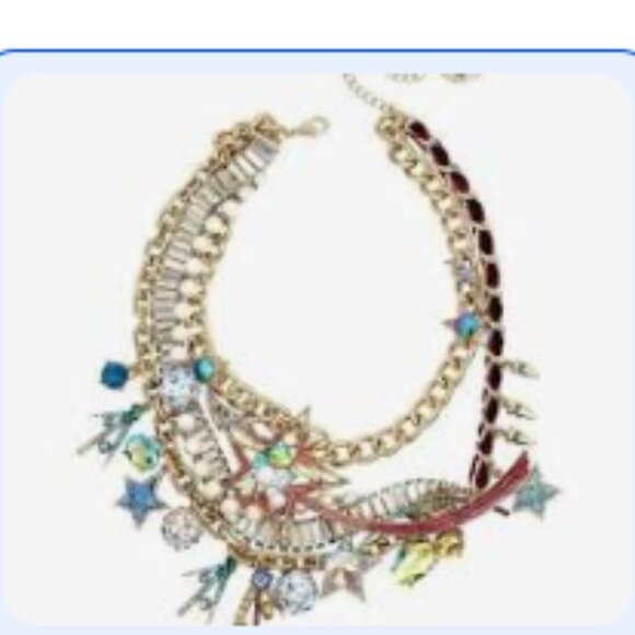 NWT Betsey Johnson CELESTIAL STARLET DRAMA NECKLACE - Picture 15 of 15